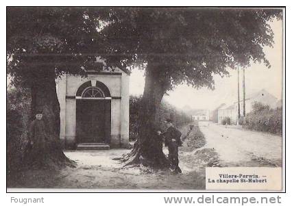 BELGIQUE:VILLERS-PERWIN:(Hainaut):La Chapelle SAINT-HUBERT.Non écrite.1 Personnage. - Autres & Non Classés