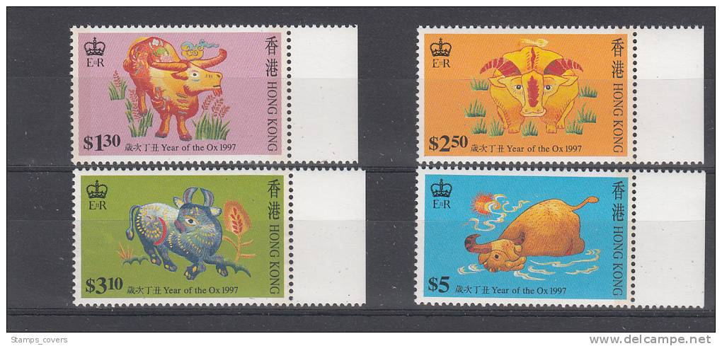 HONG-KONG MNH** MICHEL 785A/88A NEW YEAR - Unused Stamps