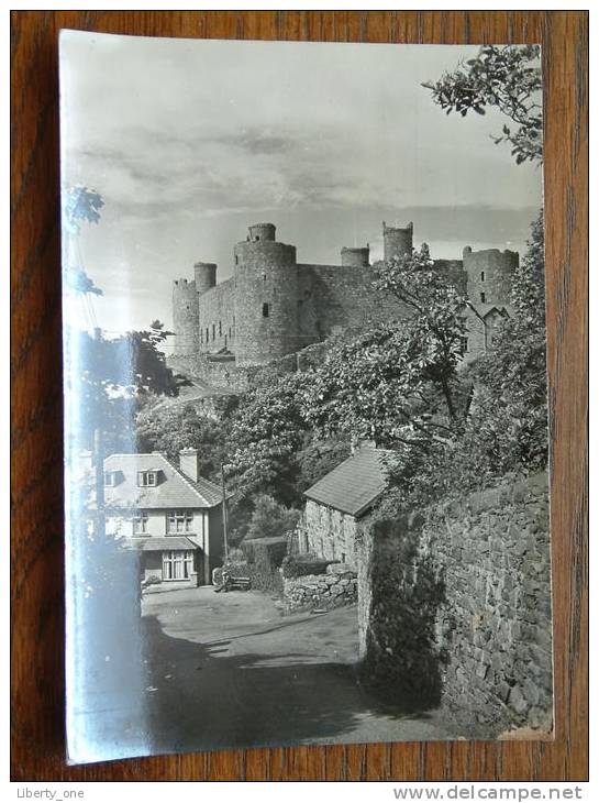 Harlech Castle, Merioneth, The Castle From STATION HILL And The EAST / Anno 19?? ( 2 / Zie/voir Foto Voor Details ) !! - Merionethshire