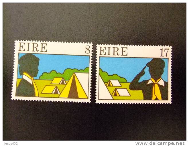 IRLANDA 1975 Yvert Nº 366 - 367** MNH MOVIMIENTO SCOUT EN IRLANDA - Unused Stamps