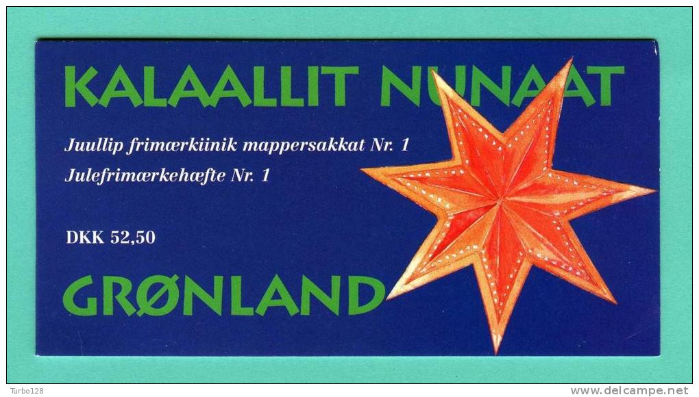 GROENLAND 1996 Carnet  N° C276a ** Complet Neuf  = MNH Superbe  Cote: 40 € Noël Christmas - Markenheftchen