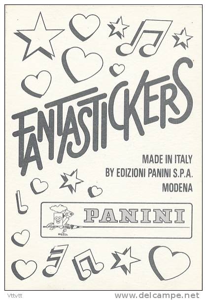 FANTASTICKERS PANINI, Autocollant : I'm The Best - Edición  Inglesa