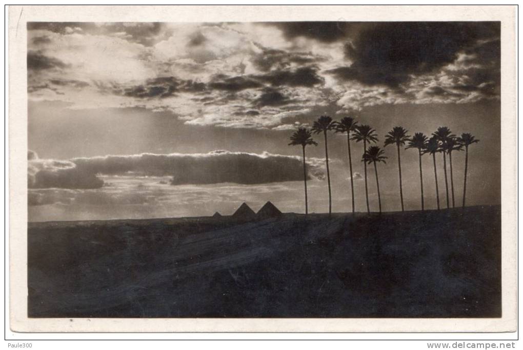 Egypt - Sunset - Pyramiden - Pyramides