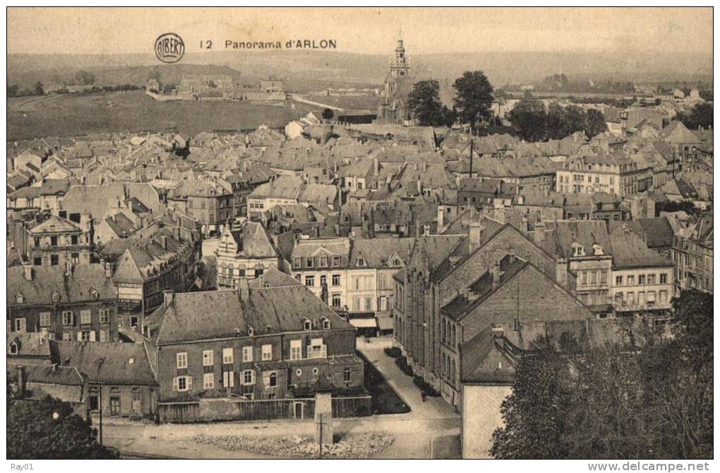 BELGIQUE - LUXEMBOURG - ARLON - Panorama (n°12). - Aarlen