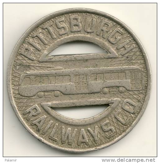 Pittsburgh  U.S.A. -  PRC -Transport  Token - Altri & Non Classificati