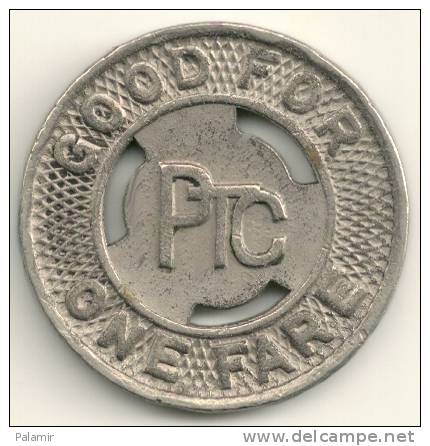 Philadelphia  U.S.A. -  PTC -Transport  Token - Altri & Non Classificati