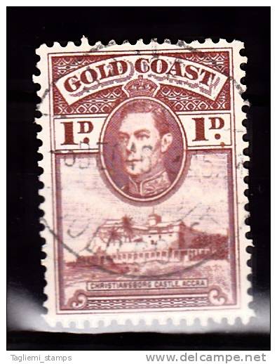 Gold Coast, 1938, SG 121, Used - Gold Coast (...-1957)