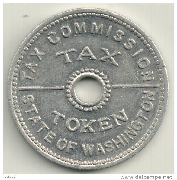 USA Washington State  - Tax  Token - Sonstige & Ohne Zuordnung