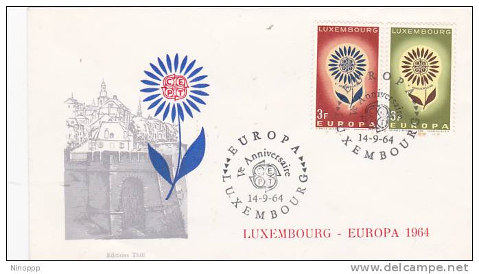 Luxembourg 1964 Europa  FDC - 1964