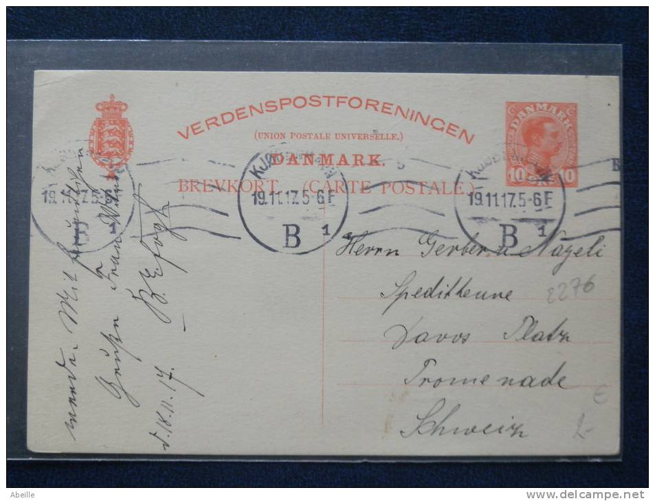 A2276     CP 1917 - Postal Stationery