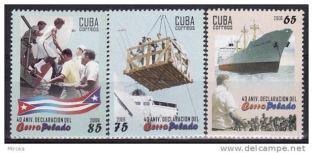 C4446 - Cuba 2006 - Yv.no. 4342-4, Neufs** - Nuevos