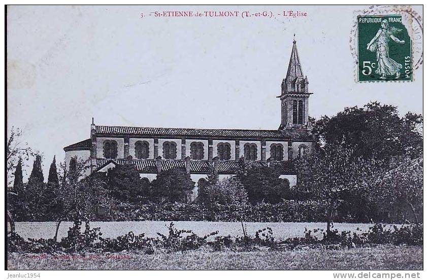 SAINT ETIENNE DE TULMONT - Saint Etienne De Tulmont