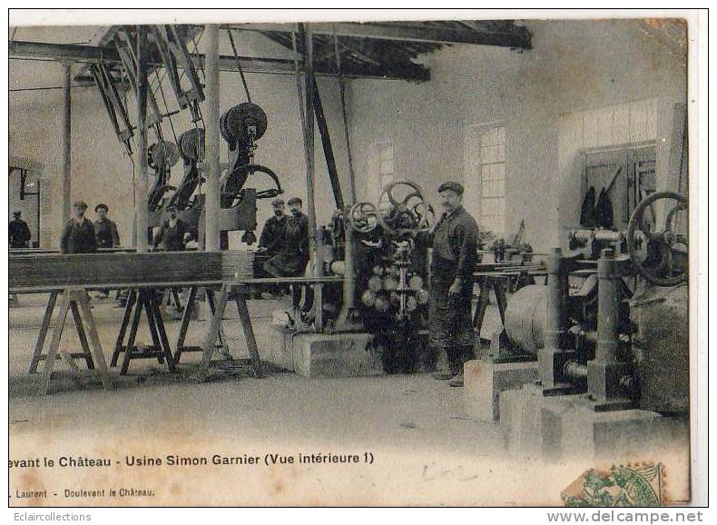 Doulevant Le Chateau   52  Intérieur De L'usine Simon-Garnier - Doulevant-le-Château