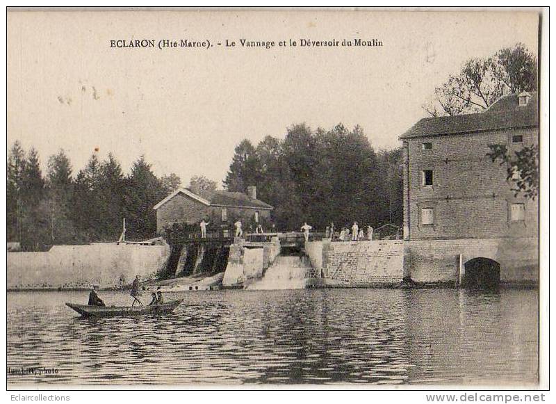 Eclaron  52   Vannage Et Déversoir Du Moulin - Eclaron Braucourt Sainte Liviere