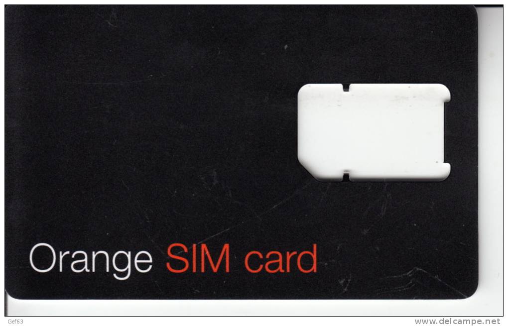 Carte GSM Sans Carte SIM - Orange - Opérateurs Télécom