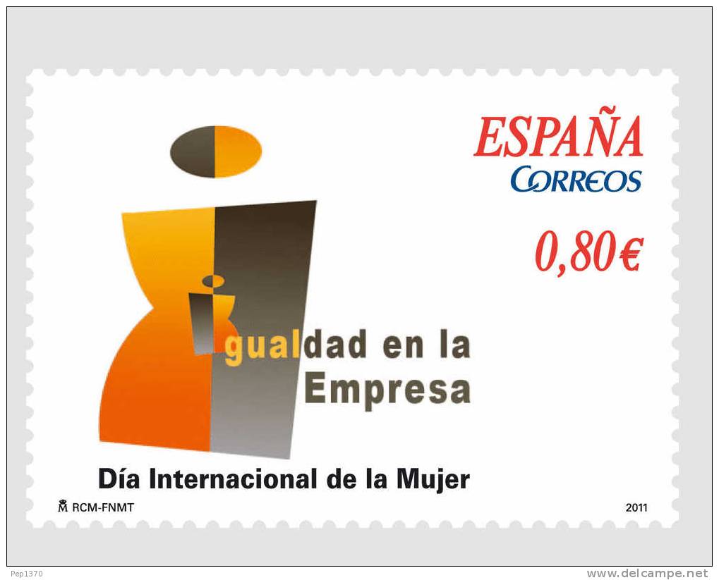 ESPAÑA 2011 - DÍA INTERNACIONAL DE LA MUJER - Edifil Nº 4644 - Nuovi