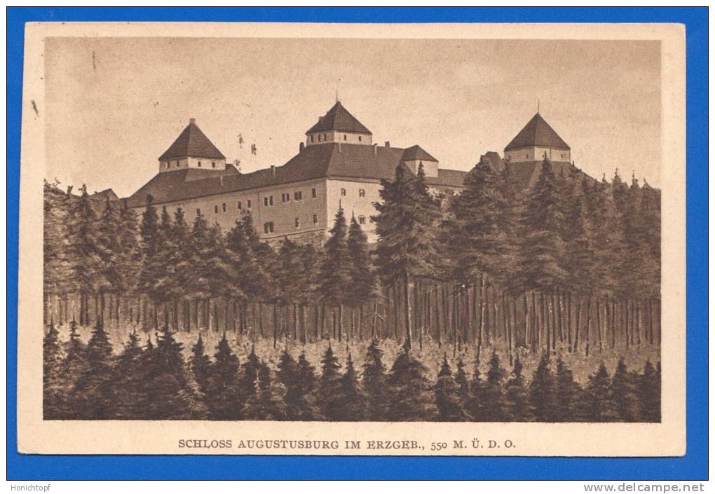 Deutschland; Augustusburg; Schloss; 1924 - Augustusburg