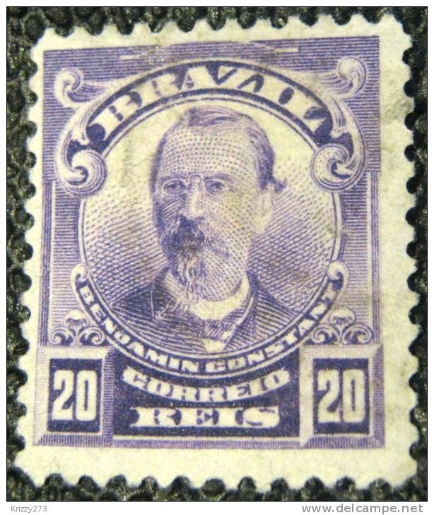 Brazil 1906 B Constant 20r - Used - Gebruikt