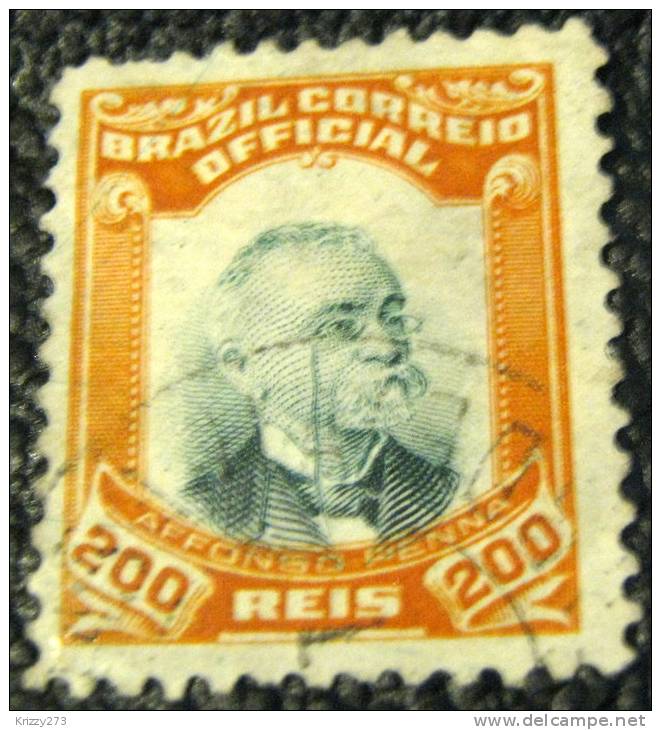 Brazil 1906 Affonso Penna 200r - Used - Used Stamps