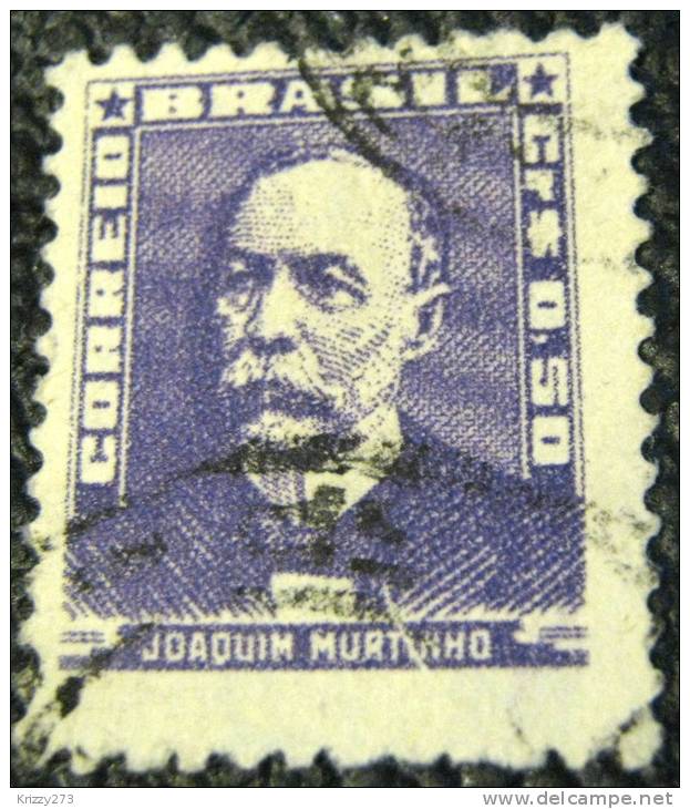 Brazil 1954 Joaquin Murtinho 0.50cr - Used - Oblitérés