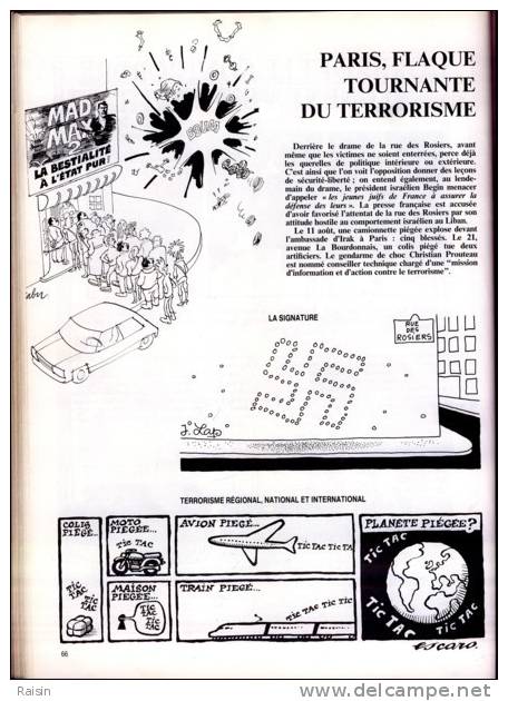 Les Dossiers Du Canard 1982 Déc. N°5   1982 Les Dessins De L'An II   TBE - Humour