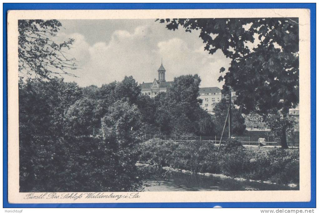 Deutschland; Waldenburg Sachsen; Schloss - Waldenburg (Sachsen)