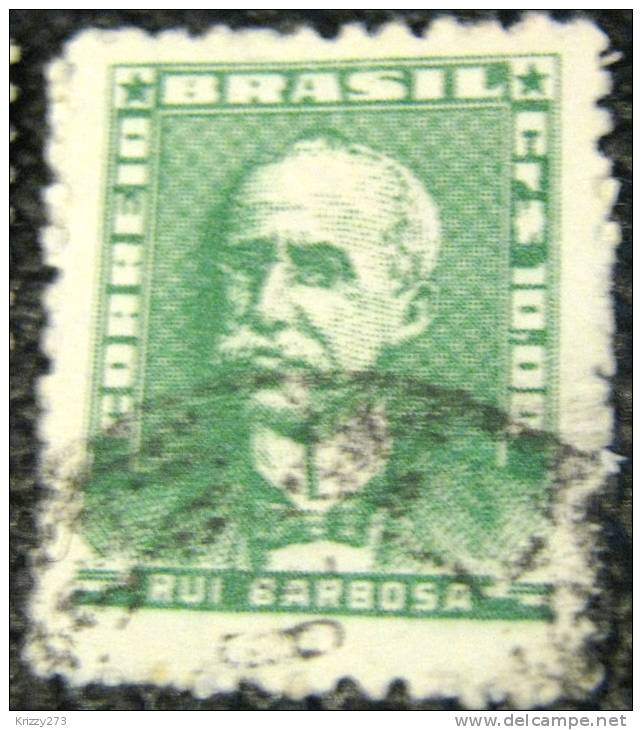 Brazil 1954 Rui Barbosa 10.00cr - Used - Oblitérés