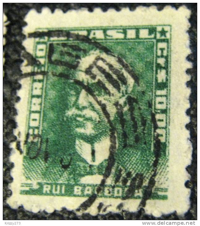 Brazil 1954 Rui Barbosa 10.00cr - Used - Oblitérés