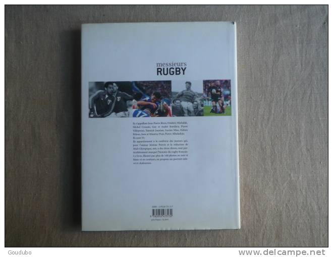 messieurs rugby. Jerôme Prévôt édtions Midi Olympique.2006. Voir photos.