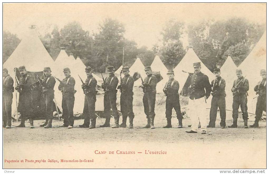 CAMP DE CHALONS L'EXERCICE - Camp De Châlons - Mourmelon