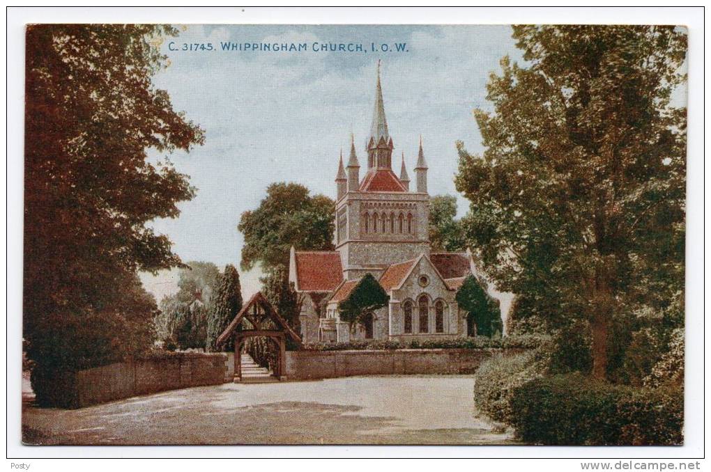 CPA - WHIPPINGHAM CHURCH - I.W - Coul - Ann 1920s - - Sonstige & Ohne Zuordnung