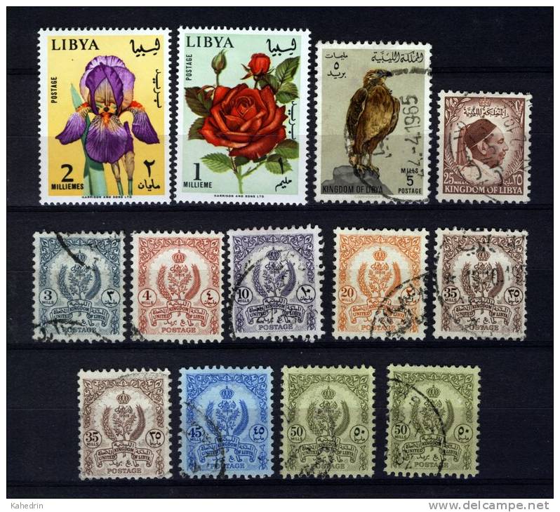 Libya / Libië / Libyen, Small Lot With Used Stamps (o) - Libië