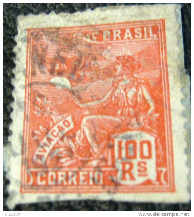 Brazil 1920 Aviation 100r - Used - Gebraucht