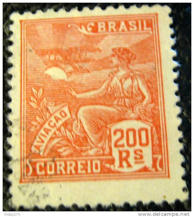 Brazil 1920 Aviation 200r - Used - Usati