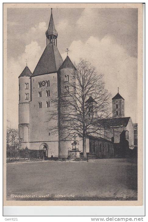 4410 WARENDORF - FRECKENHORST, Stiftskirche 1955 - Warendorf