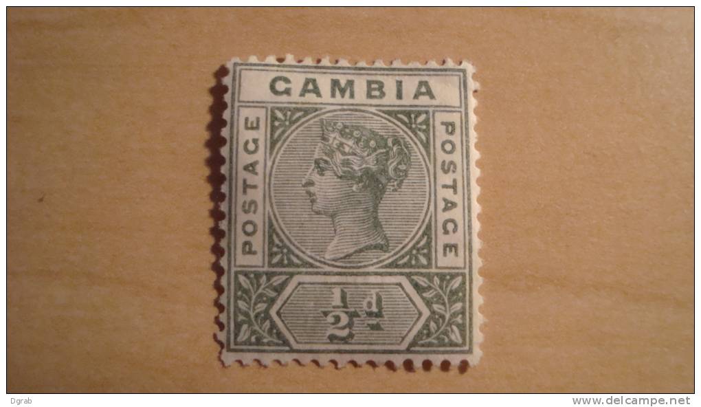 Gambia  1898  Scott #20  MH - Gambia (...-1964)