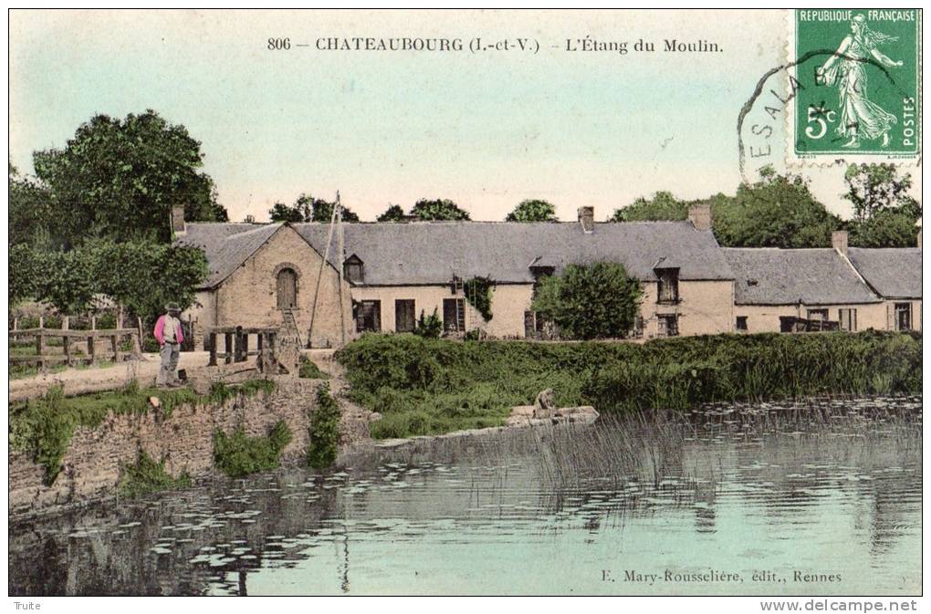 CHATEAUBOURG L ETANG DU MOULIN ANIMEE - Other & Unclassified