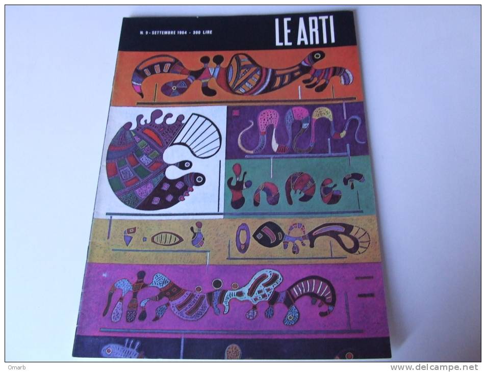 Lib117 Le Arti Rivista Rassegna Artistica Sett 1964 Kandinsky Signac Picasso Pittori U.S.A. Grafica Architettura Arts - Arts, Antiquity