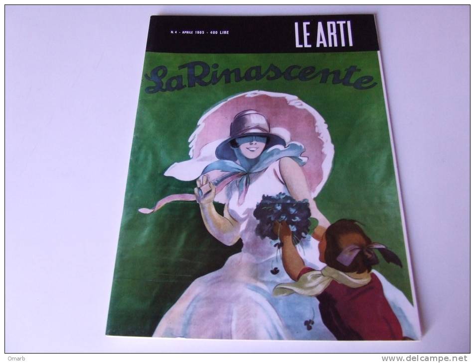 Lib118 Le Arti Rivista Rassegna Artistica 4 Aprile 1965 Arte Pubblicità Vintage La Rinascente Magritte Art Nouveau Gaudi - Arts, Antiquity