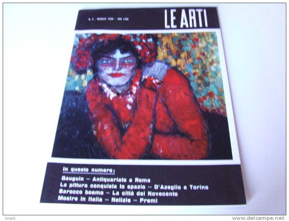 Lib124 Le Arti Rivista Rassegna Artistica 5 1966 Arte Architettura Grafica Gaugin Pittore Antiquariato Barocco Nervi - Kunst, Antiquitäten