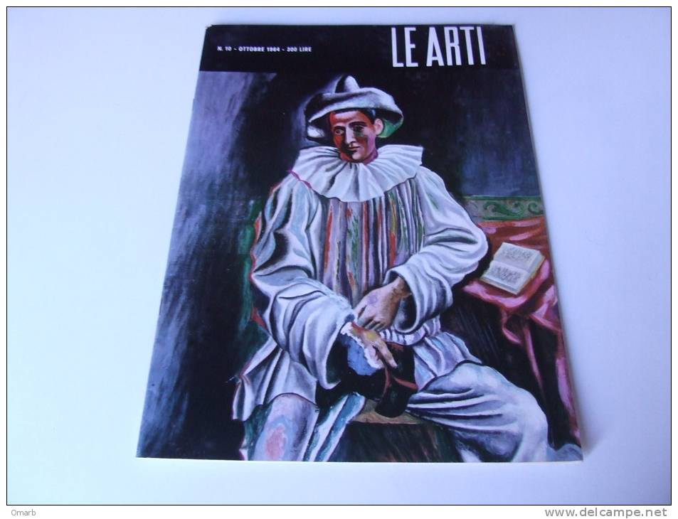 Lib127 Le Arti Rivista Rassegna Artistica N.10 Ottobre 1964 Arte Architettura Grafica Picasso Pittore Otero Brasile - Kunst, Antiek