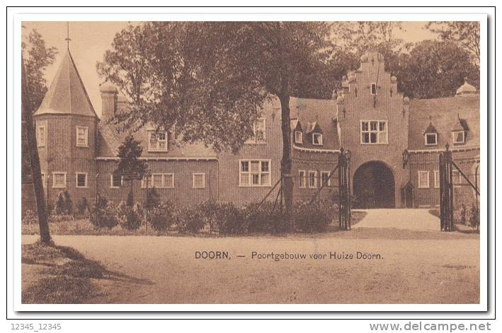 Doorn Poortgebouw Voor Huize Doorn - Doorn