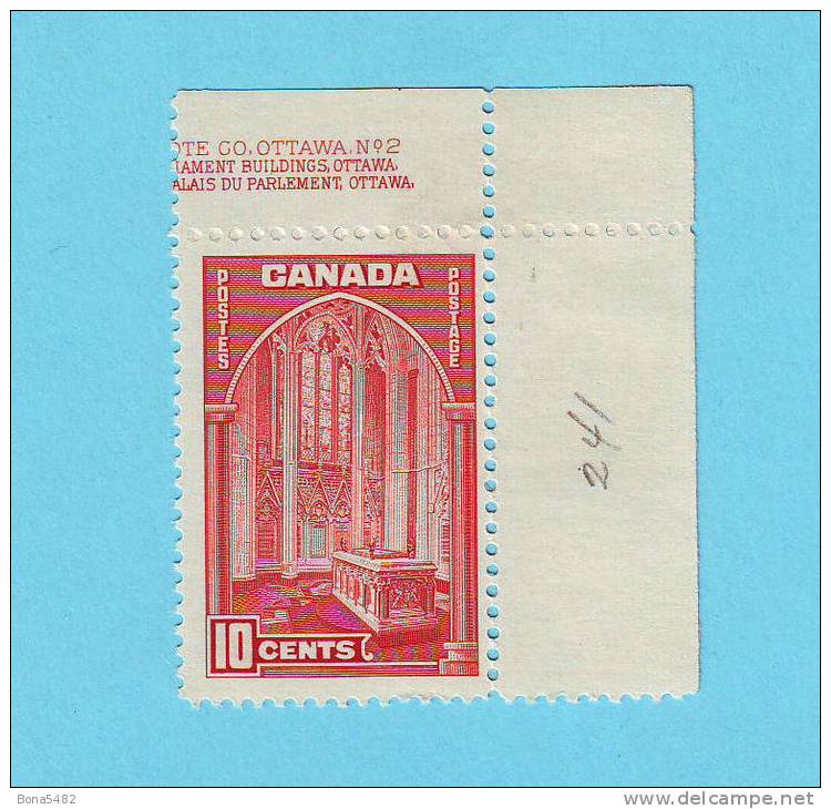 CANADA OTTAWA PARLEMENT 1938 / MNH** / AS 72 - Neufs