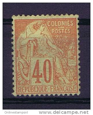 Colonies Francaises: Yv. 57 MH/* - Alphée Dubois