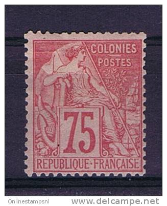 Colonies Francaises: Yv. 58 MH/* - Alphee Dubois