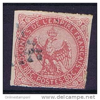 Colonies Francaises: Yv Nr 6 Used  Obl - Keizerarend