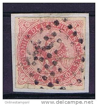 Colonies Francaises: Yv Nr 6 Used  Obl - Keizerarend