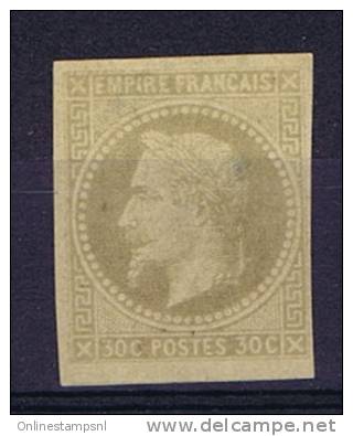 Colonies Francaises: Yv Nr 9 Not Used (*), Maury Cat Valeur &euro; 225 - Napoleone III