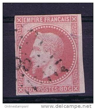 Colonies Francaises: Yv Nr 10 Used Obl, Maury Cat Valeur 145 Euro - Napoleon III