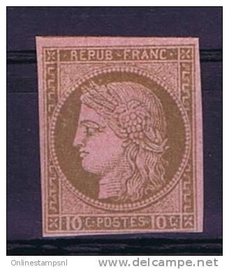 Colonies Francaises: Yv Nr 18 Not Used (*)maury Cat Valeur 300 - Ceres